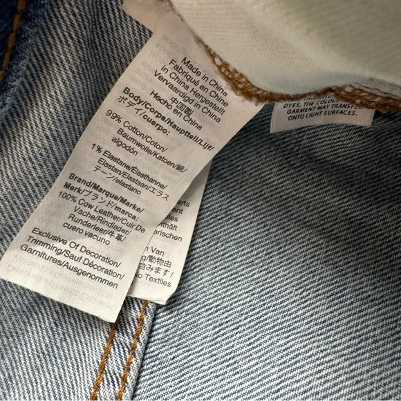 Madewell the momjean blue jeans size 26 - Picture 6 of 11